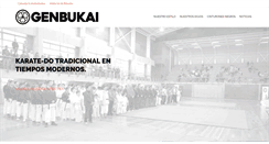 Desktop Screenshot of genbukai.cl